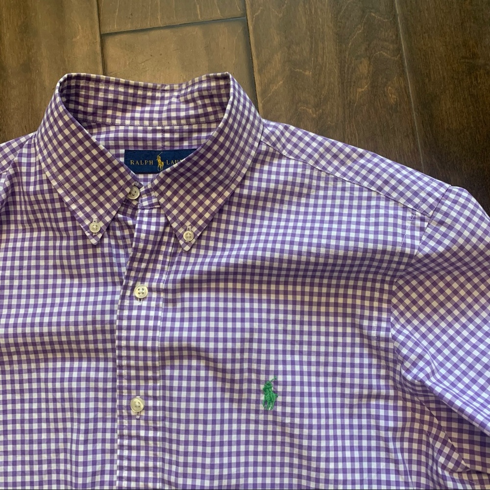 Polo Purple Button Down - image 1